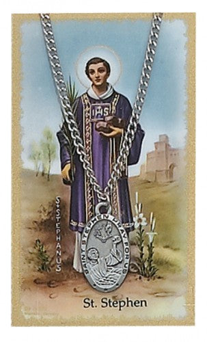 ST STEPHEN PRAY CARD SET