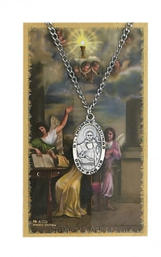 ST THOMAS AQUINAS PRAYCARD SET