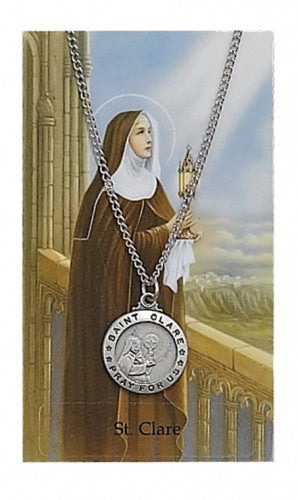 ST CLARE PRAYER CARD SET