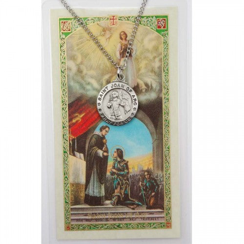 ST JOAN OF ARC PRAYER CARD SET