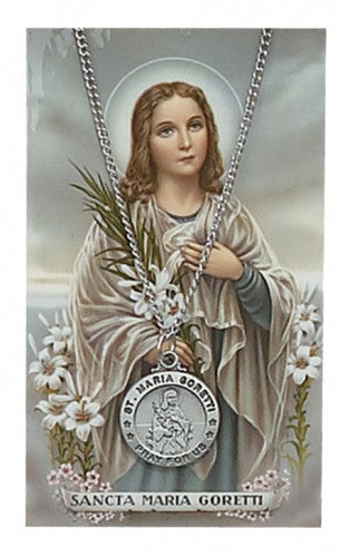 ST MARIA GORETTI PRAYER CARD SET