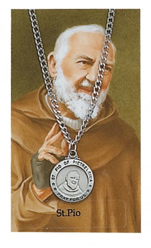 ST PIO PRAYER CARD SET