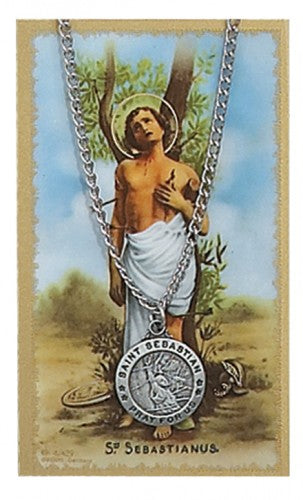 ST SEBASTIAN PRAYER CARD SET