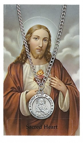 ST SACRED HEART PRAYER CARD ST