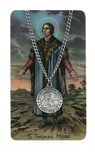 ST THOMAS MORE PRAYER CARD SET