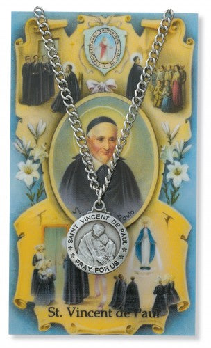 ST VINC DE PAUL PRAYER CARDSET