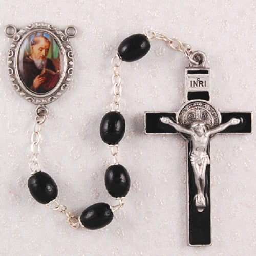 6X8MM BLACK ST. BENEDICT RSRY