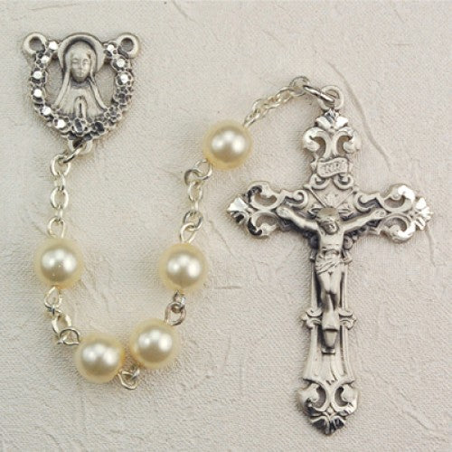 6MM PEARL ROSARY