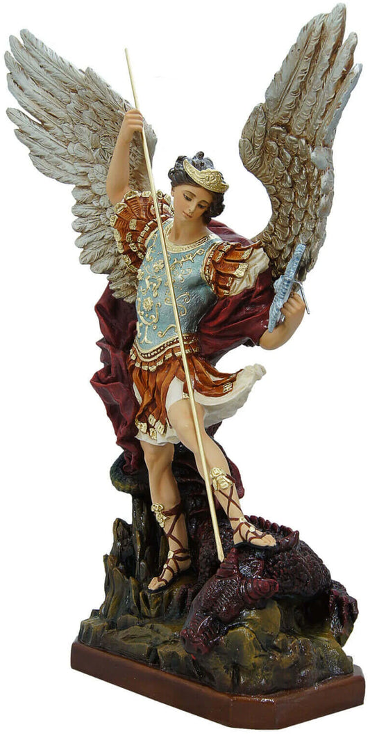 St. Michael the Archangel – Vanquisher of the Serpent, 28″ Sacred Power