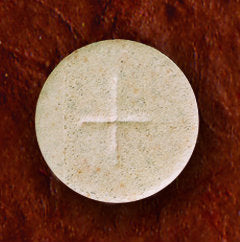 1-1/8" Diameter Whole Wheat Altar Bread box of 1000