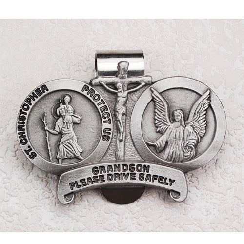 ST CHRIS GRANDSON VISOR CLIP