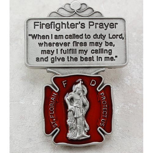 FIREFIGHTER RED ENAMEL VISOR