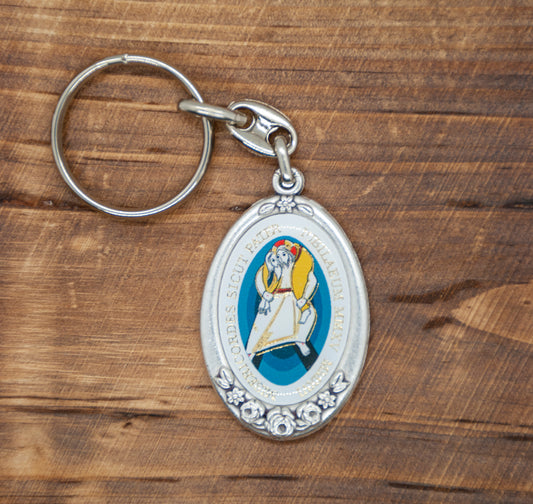 4" Year of Mercy Keychain
