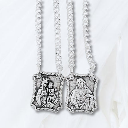 15" Long Metal Scapular