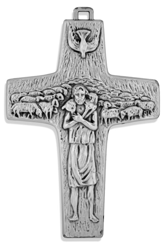 Full-Size Replica Pope Francis Good Shepherd Papal Cross