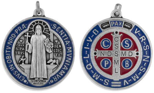 Deluxe 2" Saint Benedict Medal by Venerare
