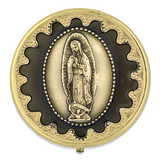 60mm Our Lady of Guadalupe Pyx