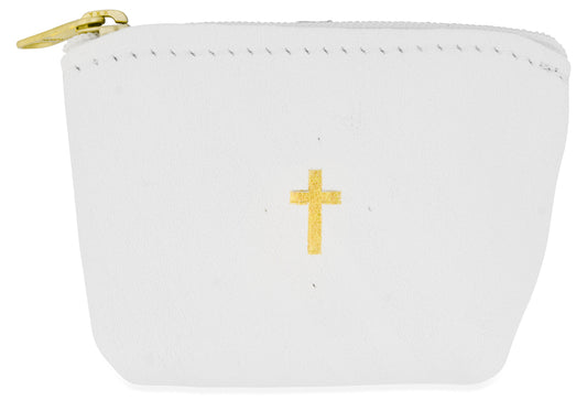 Genuine Italian Leather Rosary Pouch