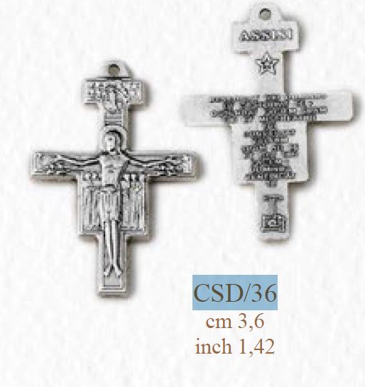 Bulk Traditional Rosary Crosses (Pack of 3)