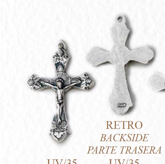 Bulk Traditional Rosary Crosses (Pack of 3)