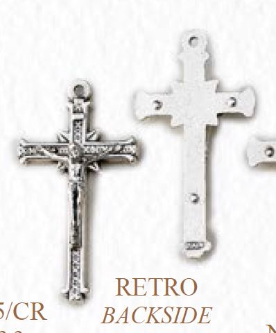 Bulk Traditional Rosary Crosses (Pack of 3)