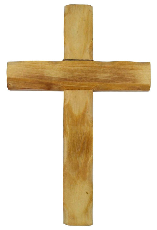 Hand-Carved Wall Cross 4.5"