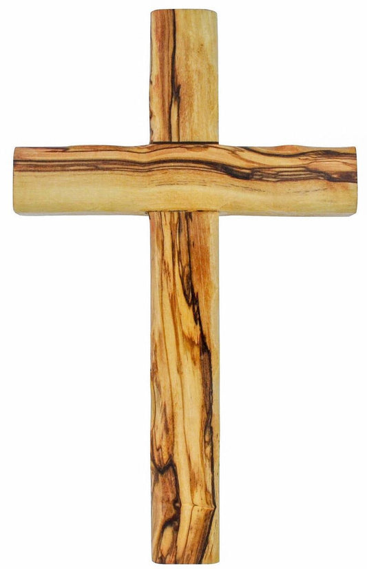 Hand-Carved Wall Cross 6"