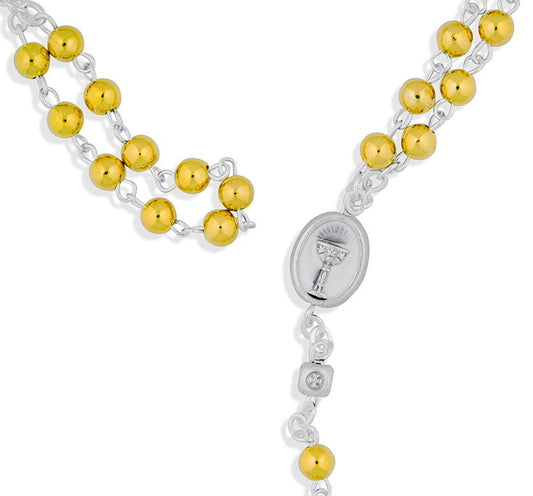 Mini Rosary First Communion Gold