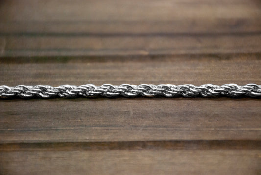 Heavy Stainless Steel Chain for Pectoral Cross and Saint Medals (32 Inches)