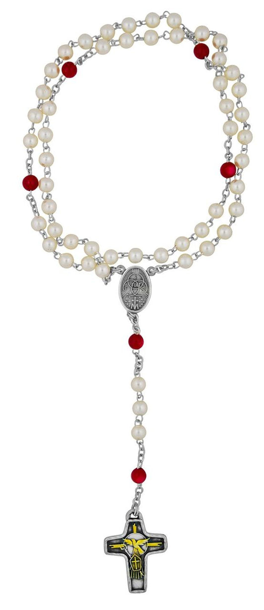 Catholic Rosary and Case Gift Set