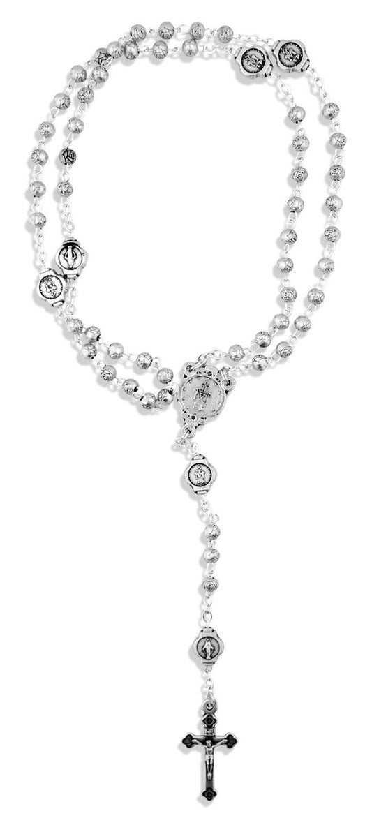 Catholic Rosary and Case Gift Set - Miraculous Medal