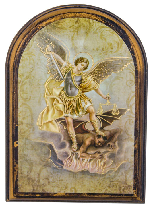 Devotional Wall Plaque - Saint Michael
