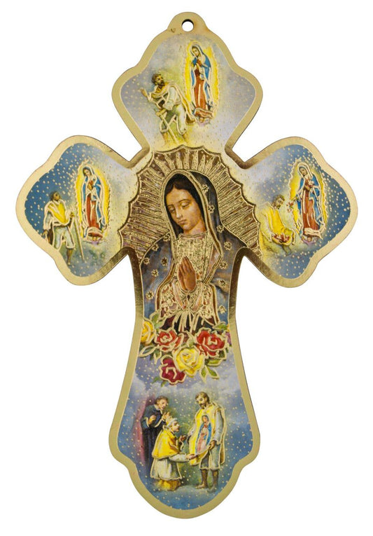 Small Our Lady of Guadalupe Wall Cross