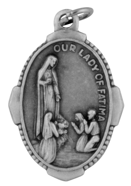 Traditional Catholic Saint Medal - Fatima