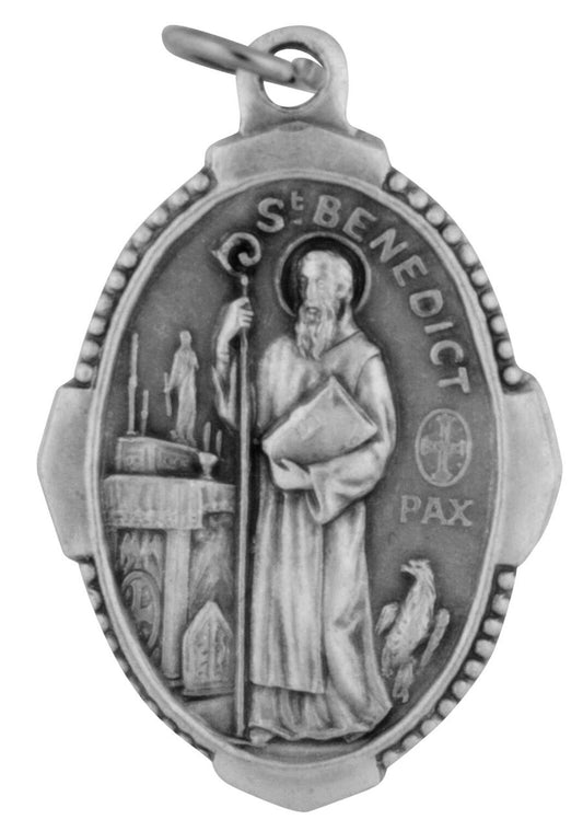 Traditional Catholic Saint Medal - St. Benedict