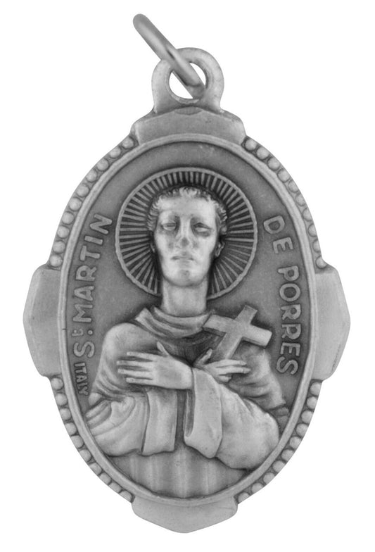 Traditional Catholic Saint Medal - St. Martin De Porres