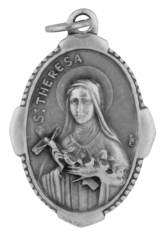 Traditional Catholic Saint Medal - St. Theresa