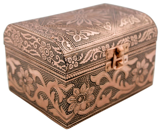Metallic Hammered Gift/Jewelry Box