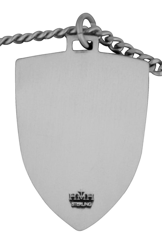 Warrior's Shield of Saint Michael Sterling Silver Medal