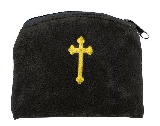 Velvet Rosary Pouch (Black)