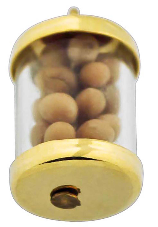 Mustard Seed Jewelry Pendant (Cylinder)