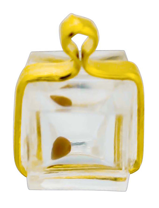 Mustard Seed Jewelry Pendant (Cube)