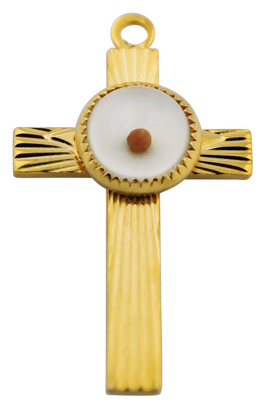 Mustard Seed Jewelry Pendant (Cross)