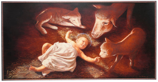 11" Holy Nativity Artwork Print