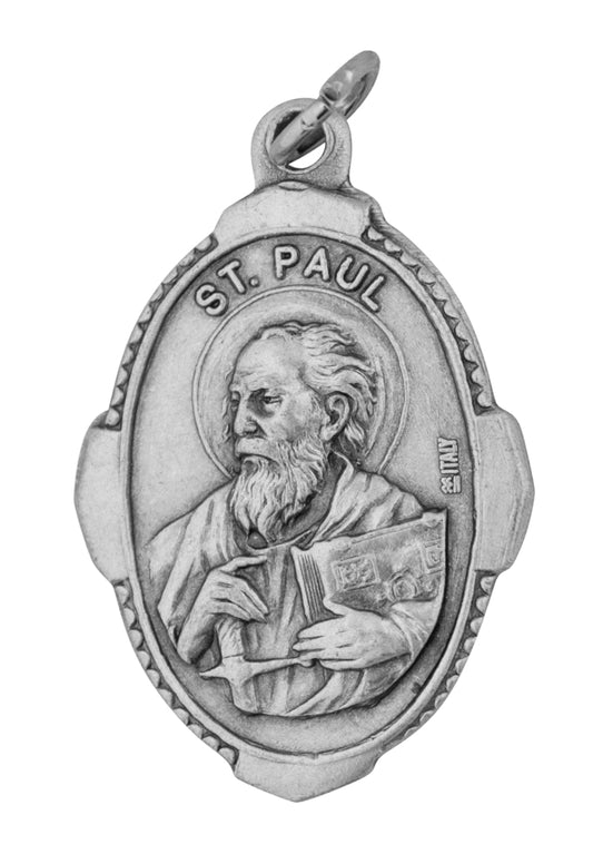 1" Traditional Saint Medals (St Paul)