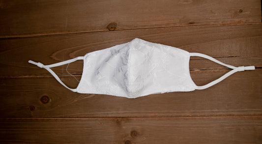 Lacy Floral First Communion Mask (XI7000)