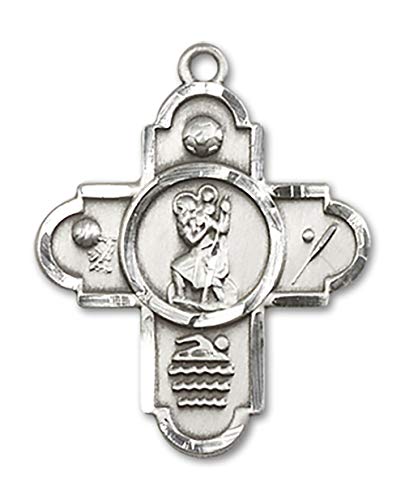 Sterling Silver Sport Medal