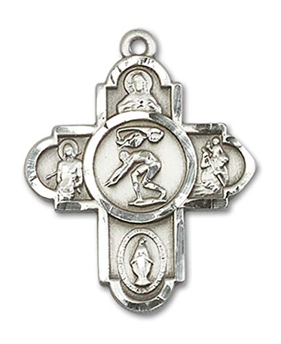 Sterling Silver Sport Medal