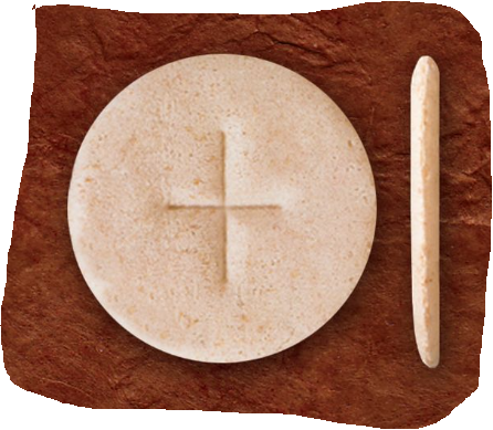 Double Thick Whole Wheat Wafer 1 3/8" (35mm)