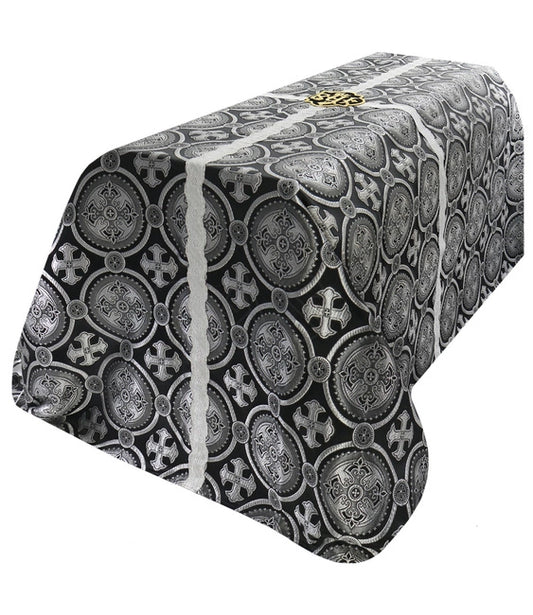 Black/White Funeral Pall